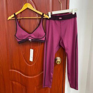 alo Yoga Bra and Leggings Set